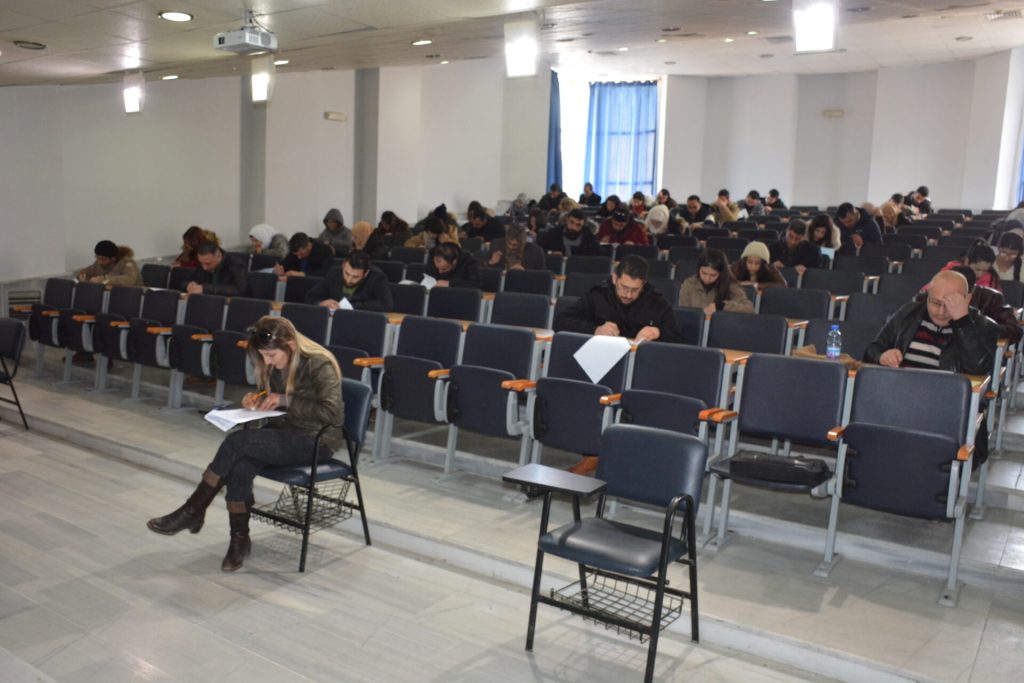 53 طالباً تقدموا لامتحان اللغة الأجنبية للقيد في درجة الدكتوراه بجامعة البعث