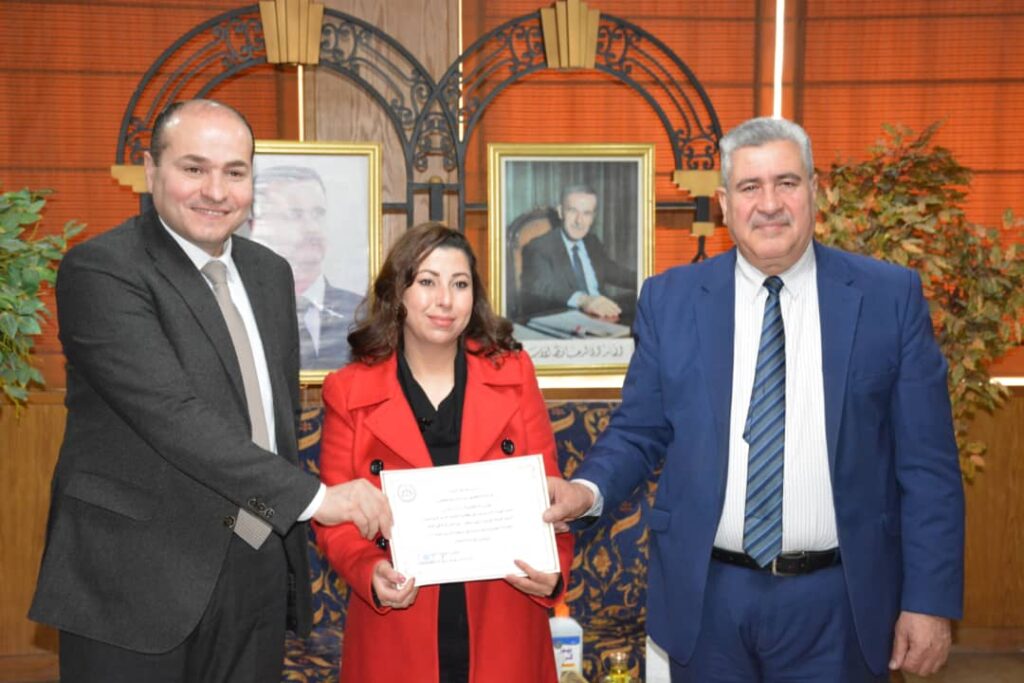 Pour la deuxième fois consécutive, l'Université Al Baath a remporté le Prix L'Oréal-UNESCO à Dubaï