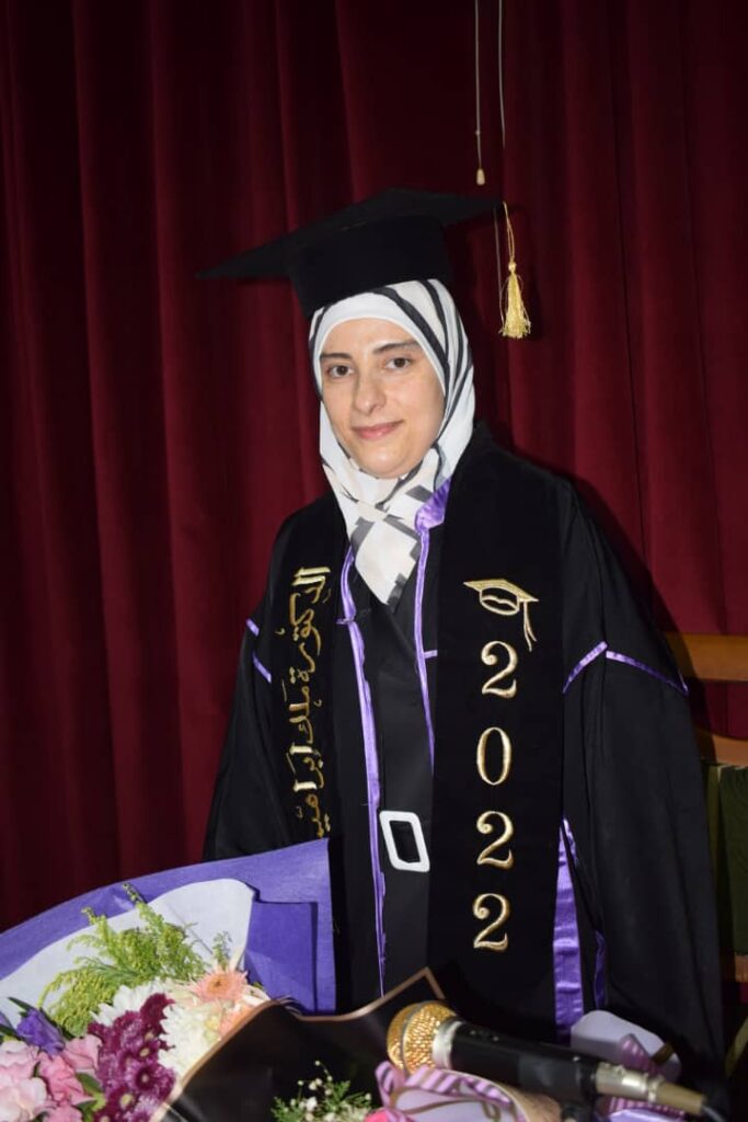 L'étudiante Malak Ibrahim ALAHMAD a obtenu le grade de doctorat en langue arabe avec la mention bien.