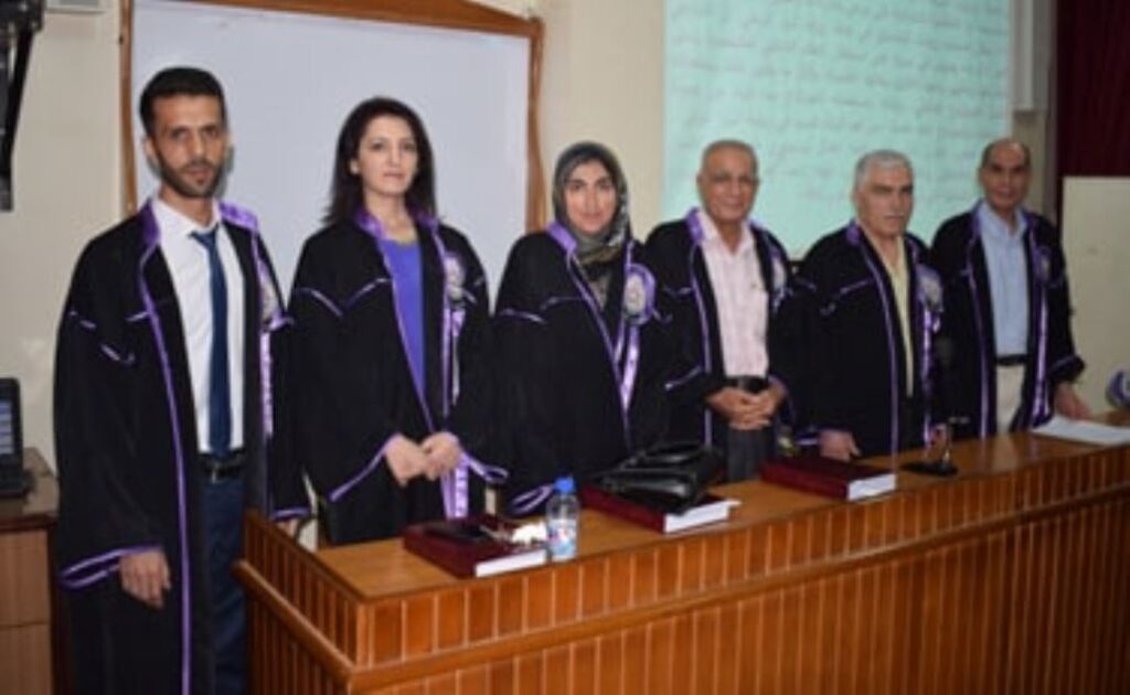 L'étudiant Nazem Wahbi DIBOU a obtenu le grade de doctorat en langue arabe avec la mention excellent.