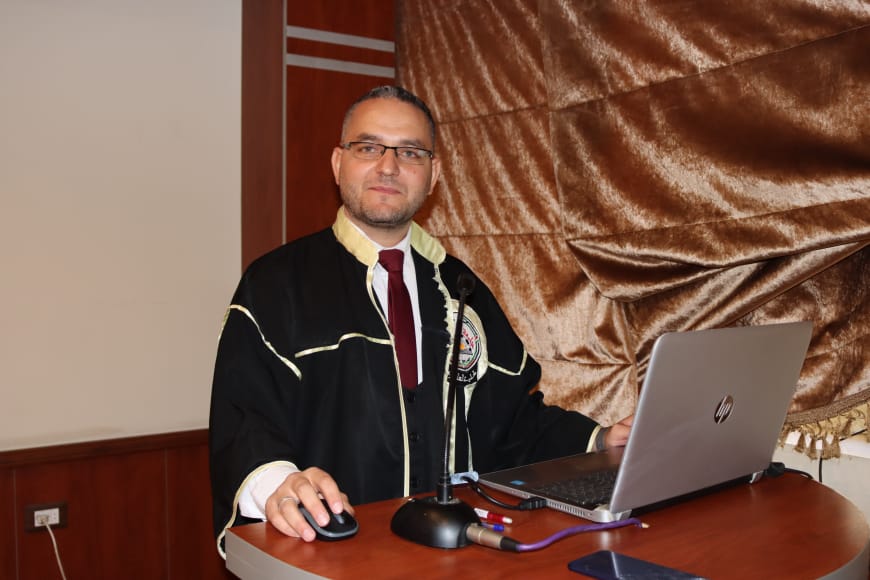 منح الباحث محمد نور الخطيب درجة الدكتوراه في الرياضيات البحته بتقدير امتياز