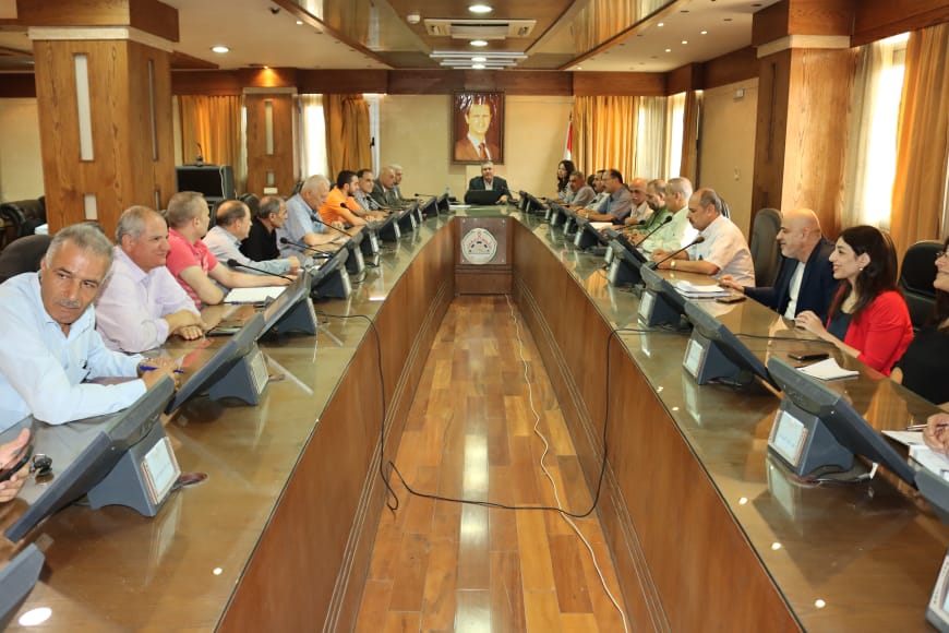 مجلس جامعة البعث يعقد جلسته الثانية للعام الدراسي الجديد 2022-2023