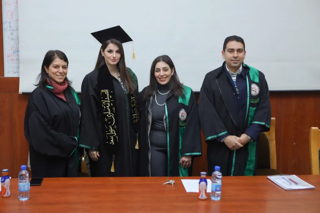 La chercheuse Salwa Suhail Saad a obtenu le grade de master en pharmacie avec la mention « Excellent »