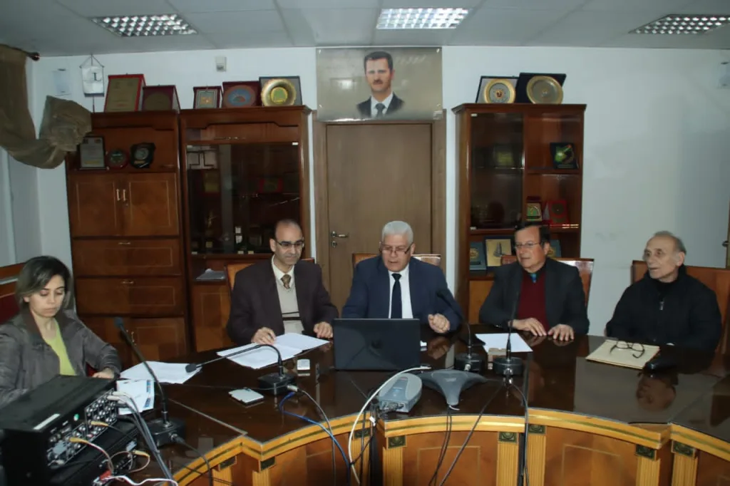 Une réunion entre l'Université Al Baath et l'Université Fédérale du Caucase du Nord
