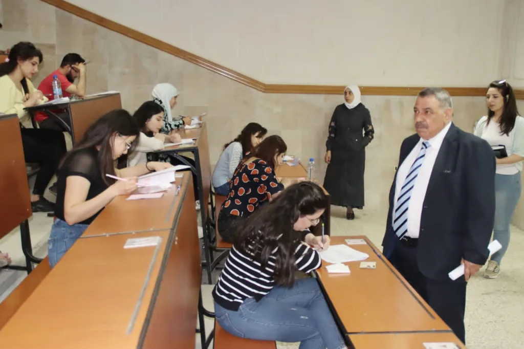 /306/ étudiants se sont présentés à l'examen unifié de pharmacie (Première session 2023) à l'Université Al Baath