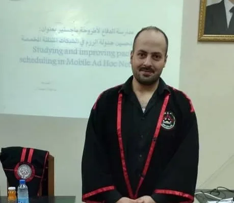 Décerner le grade de master en génie informatique au chercheur Alaa Suleiman Hamdan avec la mention 